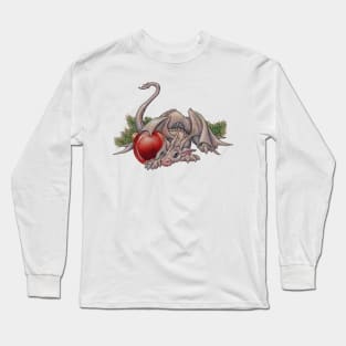 Ornament Investigating - Bitty Dragon Long Sleeve T-Shirt